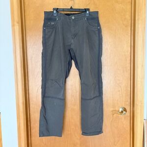 KUHL Radikl Mens Pants 36x32 Gray Cargo Utility Outdoor Hiking Casual